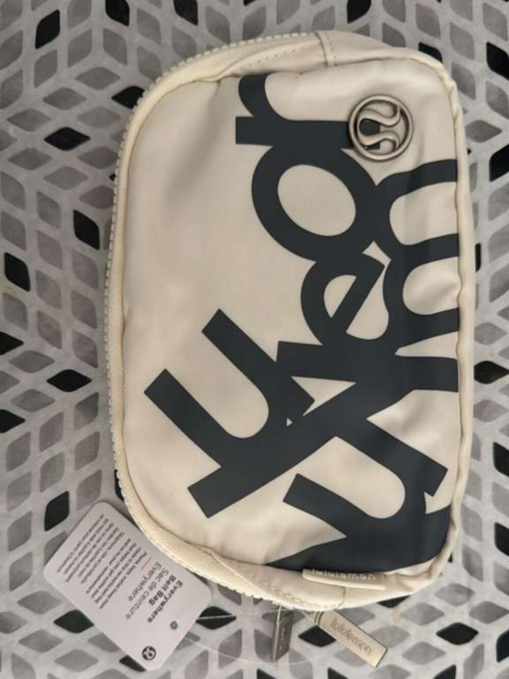 Lululemon Everywhere Belt Bag Featuring a Bold Graphic Logo